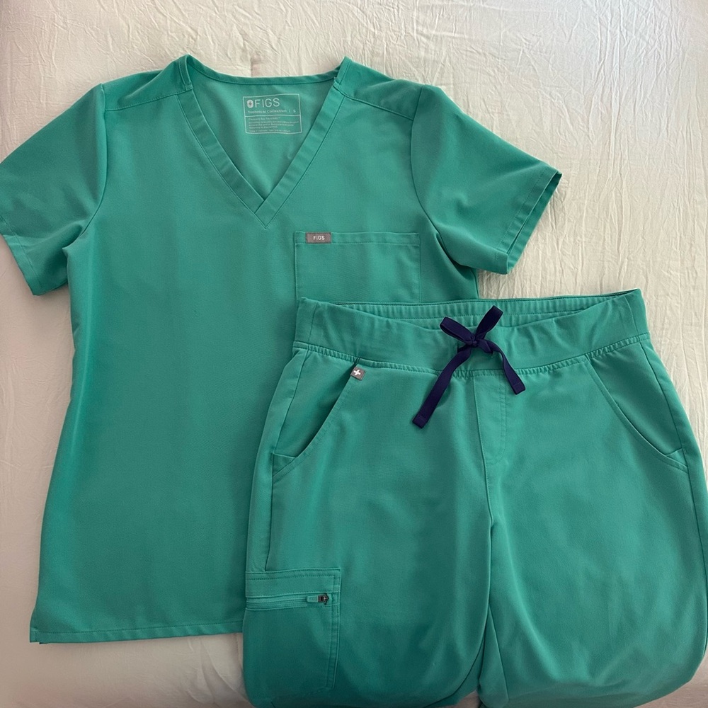 ❗️SOLD❗️Figs scrub set